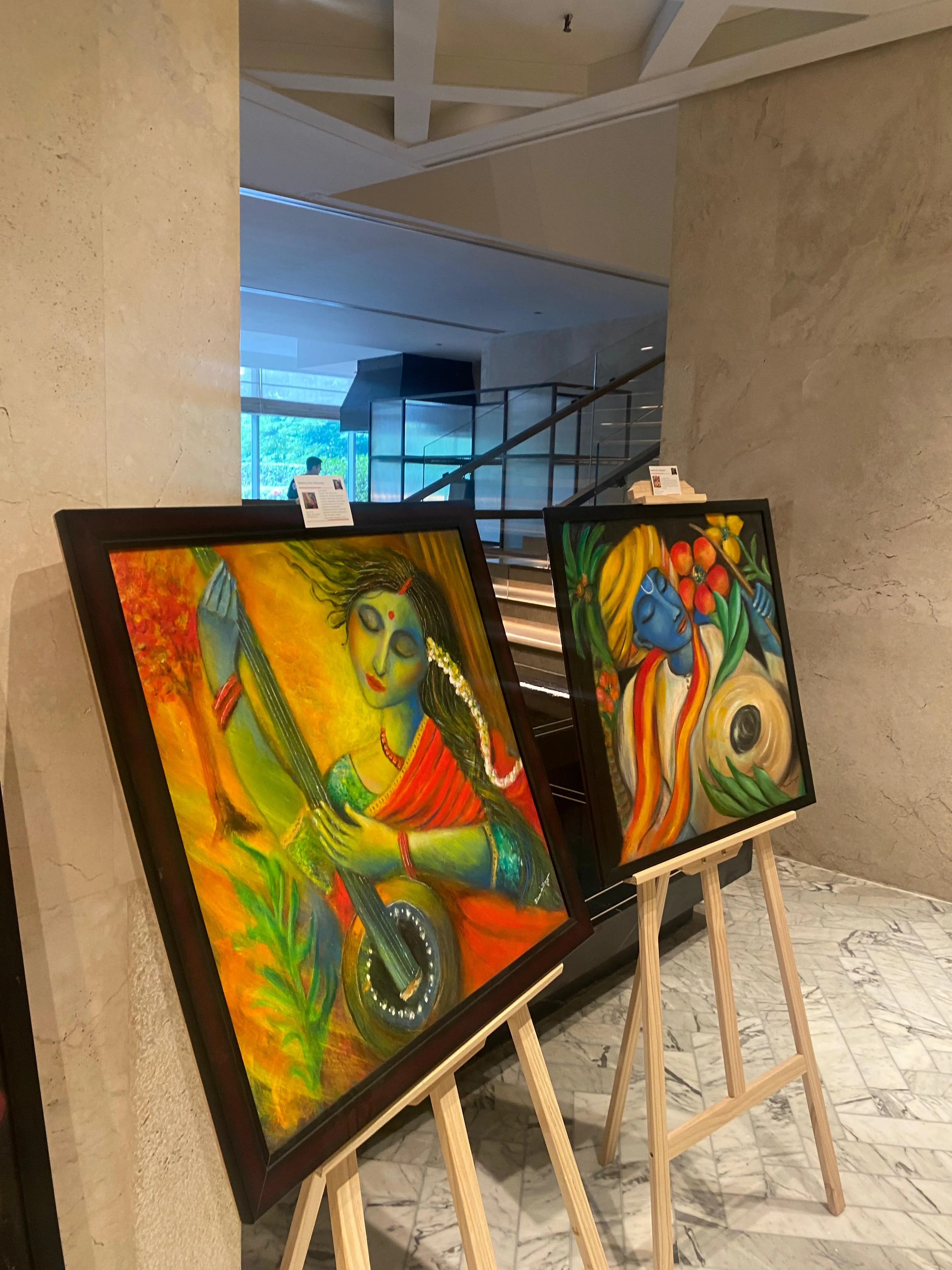 Mystical Moods Art Exhibit Four Seasons Hotel Benguluru 2