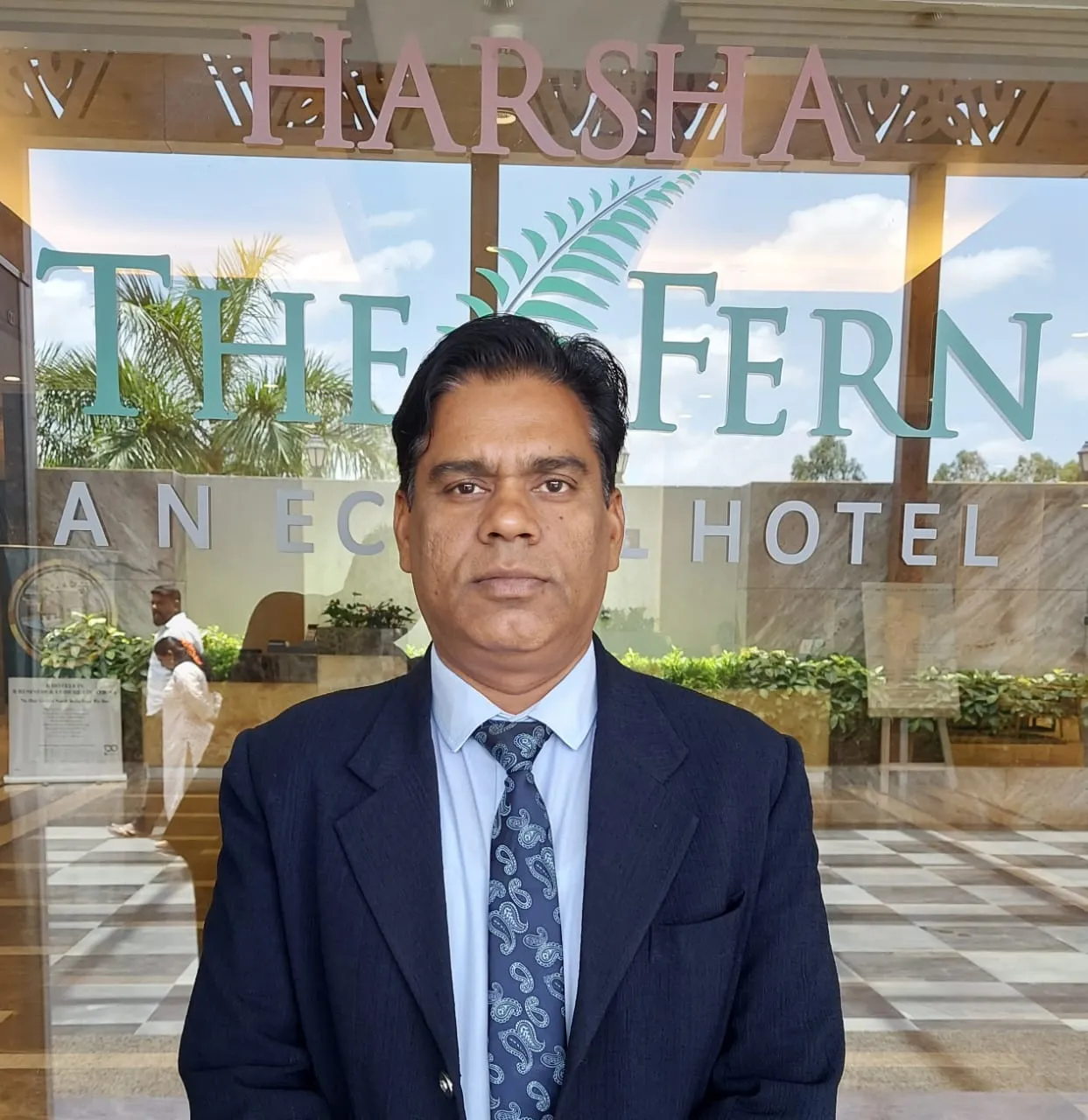 Mr Satyendra Sharma General Manager Harsha The Fern Shivamogga