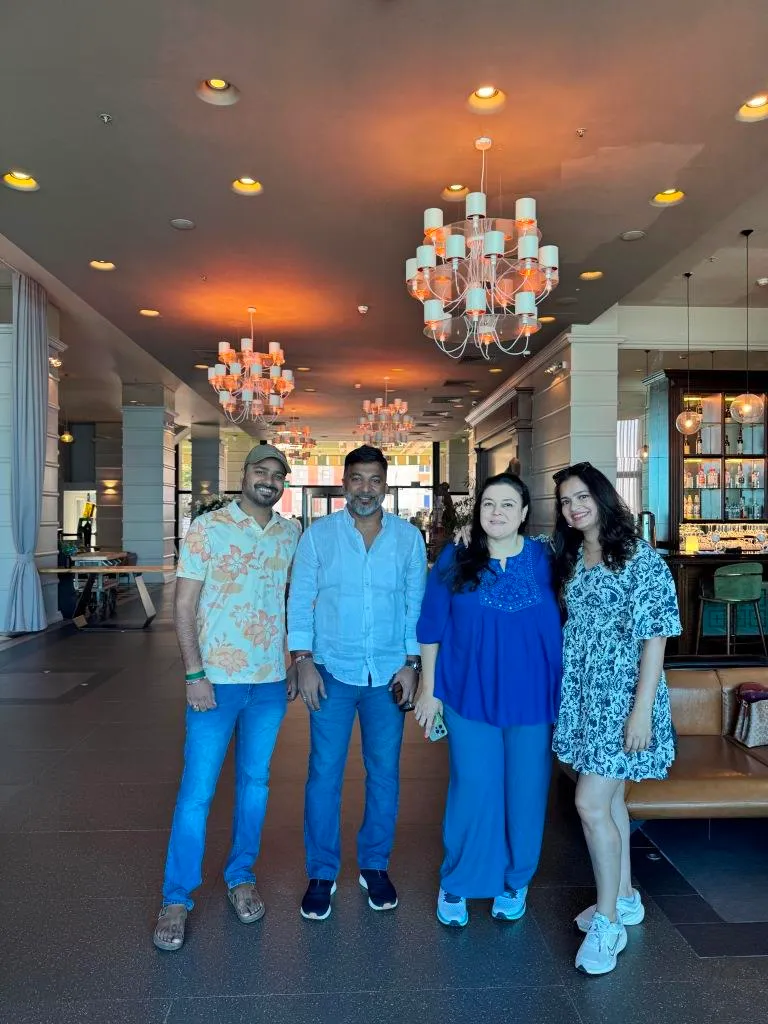 Chandrasekar Krishnakumar of PickYourTrail Manoj Das of Tern Voyages Vanessa Mehra of Aaryan Holidays and Amruta Bangera Director of Marketing IMOT-India
