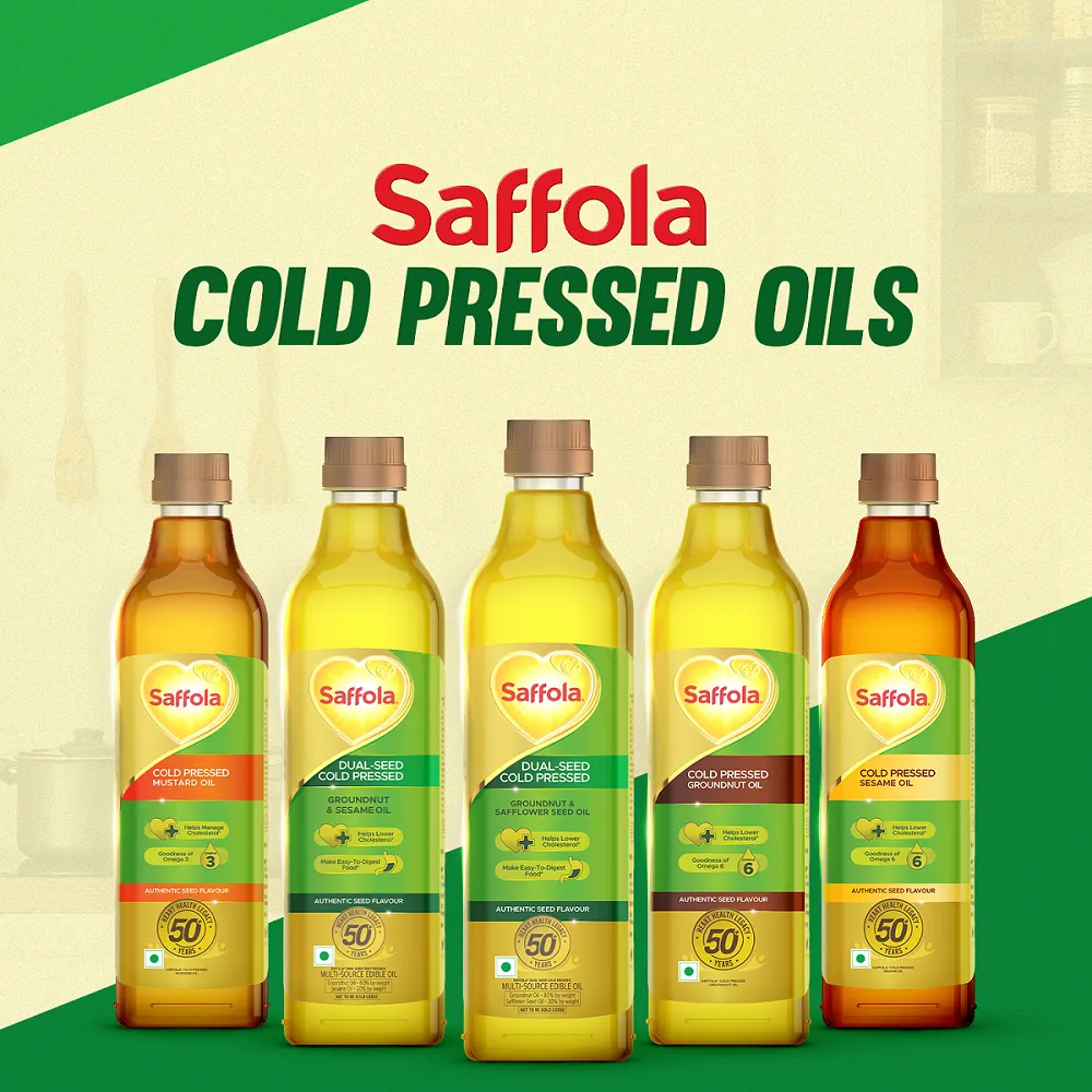 Saffola Cold Pressed Oils 2