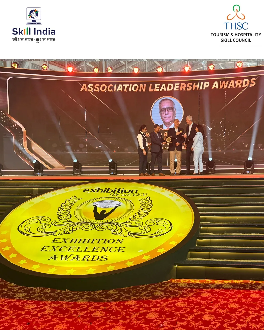 THSC CEO Rajan Bahadur receives special recognition for leadership at the 9th Annual Exhibition Excellence Awards 2025