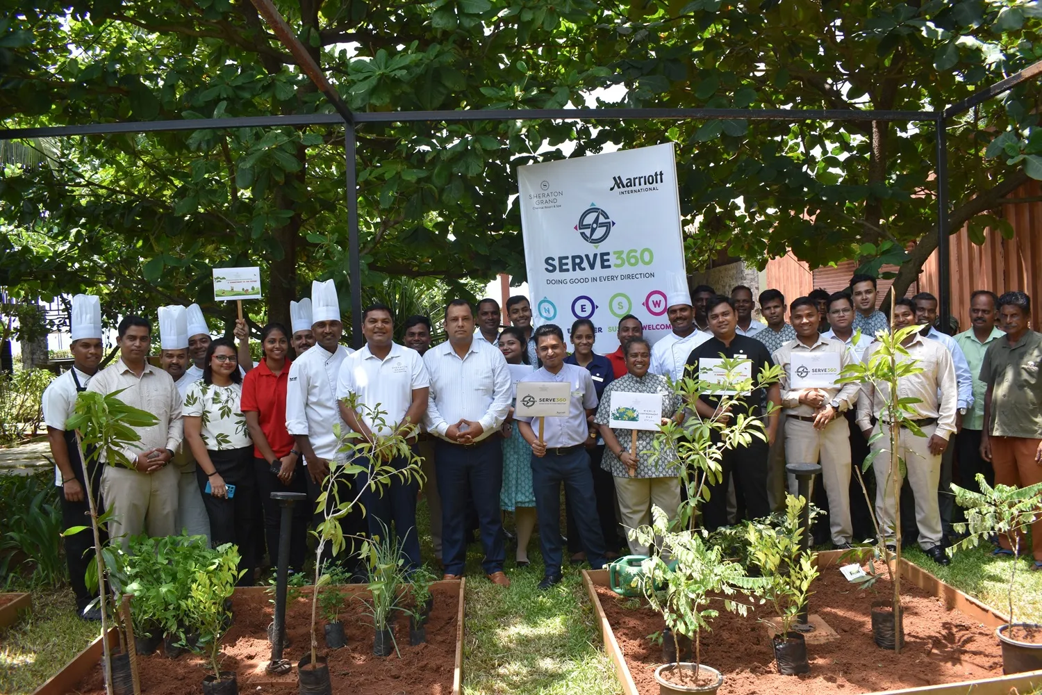 SheratonGrand Chennai Team on World Environment Day
