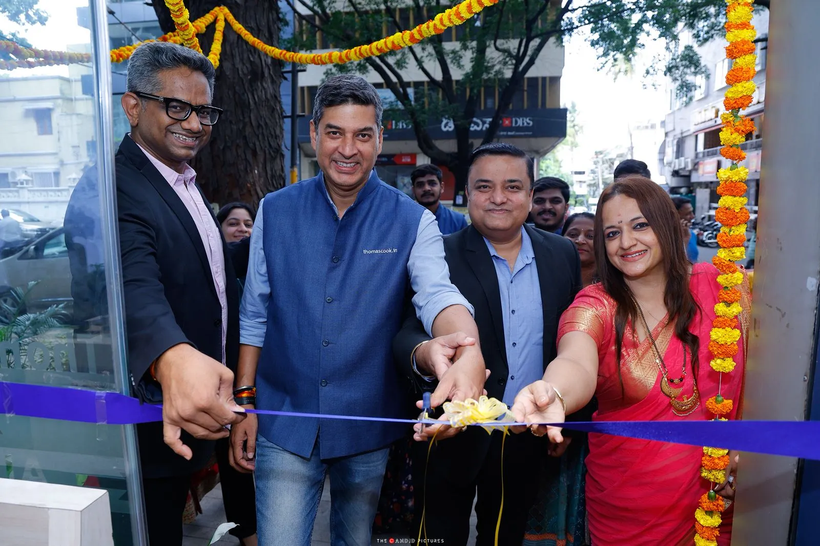 Romil Pant Executive Vice President Head Holidays Thomas Cook India Limited inaugrates Jayanagar GCP