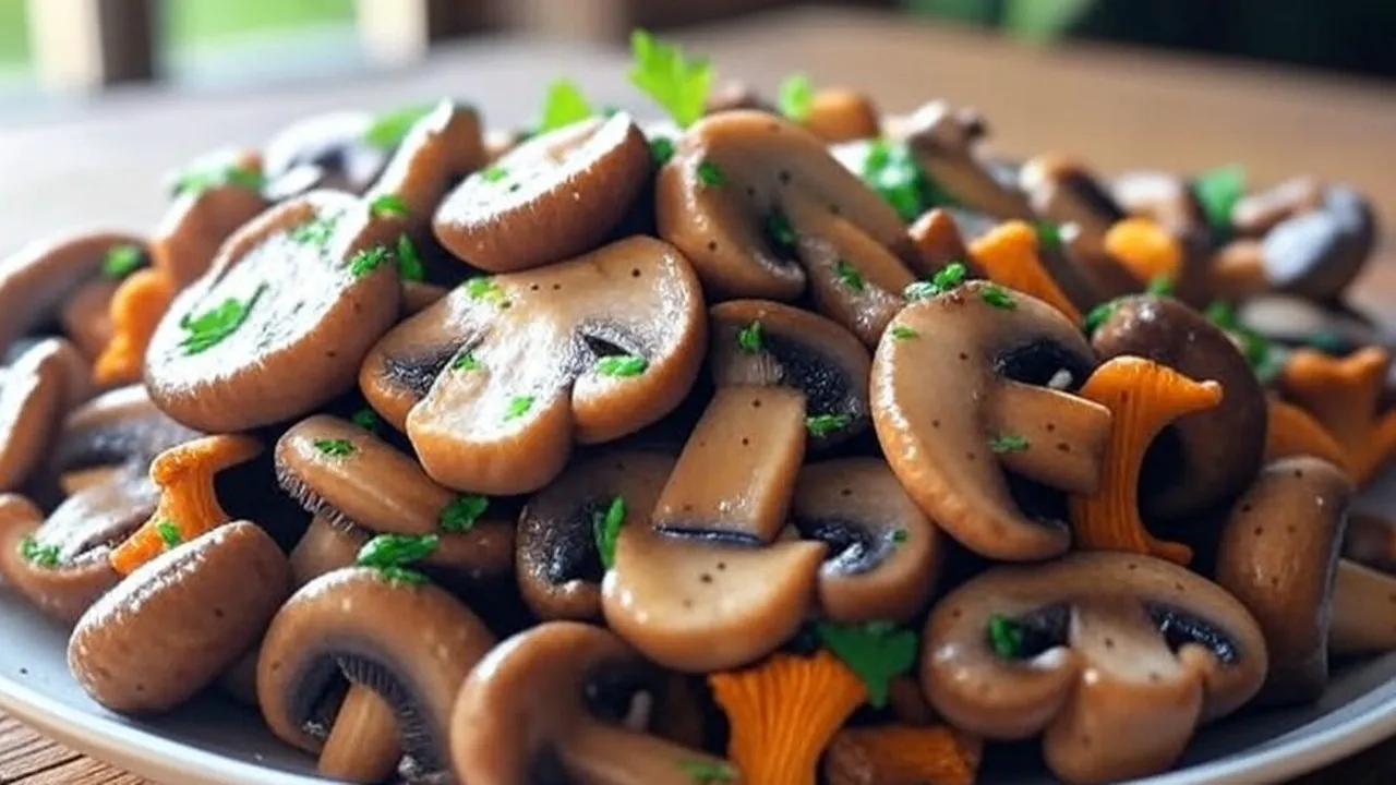 Diabetes? Eat Mushroom Smartly: একটি রান্না করা (Diabetes Friendly/Blood Sugar Controled) মাশরুম সালাদ।