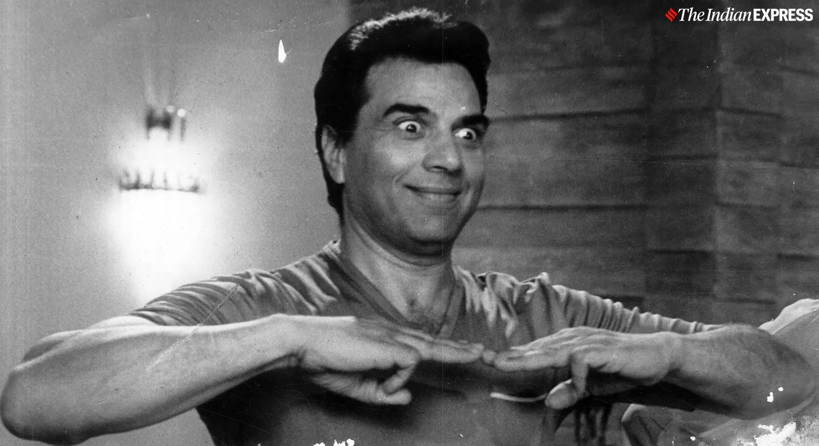 Dharmendra dead: Dharmendra was also known for his comic roles. (Photo: Express Archives