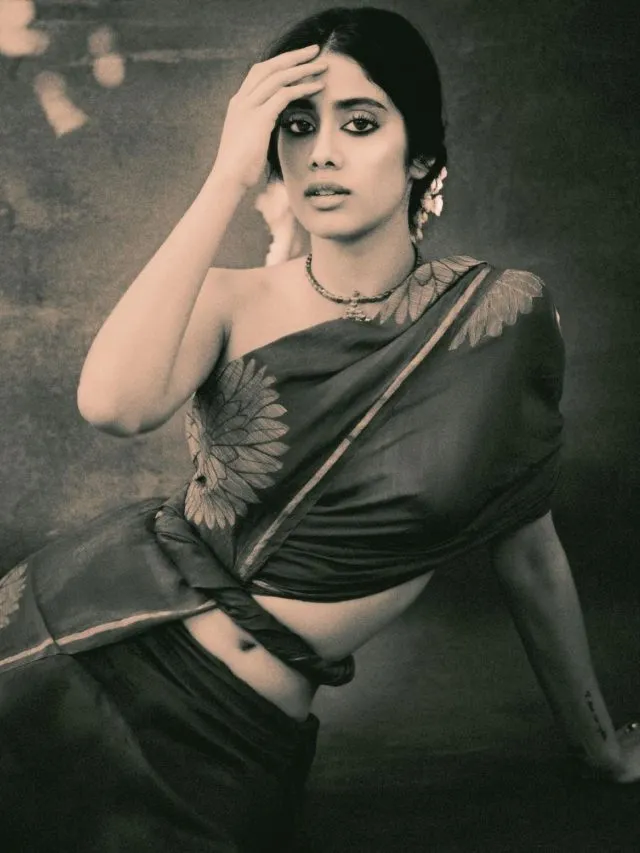 જાન્હવી કપૂરનો વિન્ટેજ લુક, ફેન્સ આફરીન