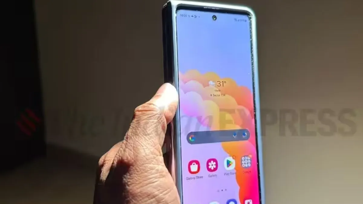 Samsung Galaxy Z Fold5 review(Image credit: (Nandagopal Rajan/The Indian Express)