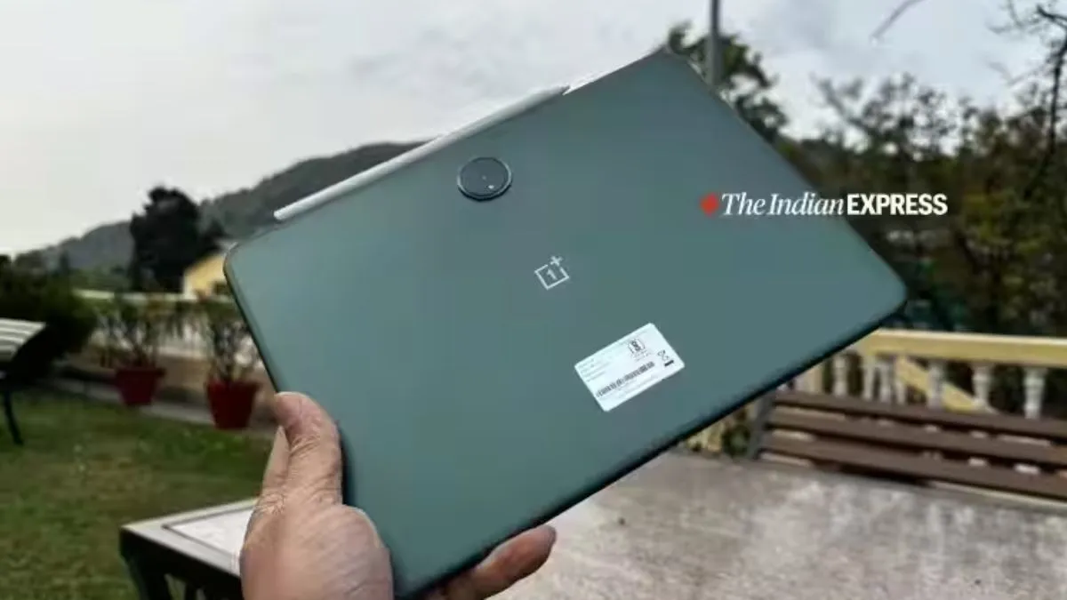 The OnePlus Pad is one of the fastest-charging tablets in the market (Image credit: Nandagopal Rajan/The Indian Express)