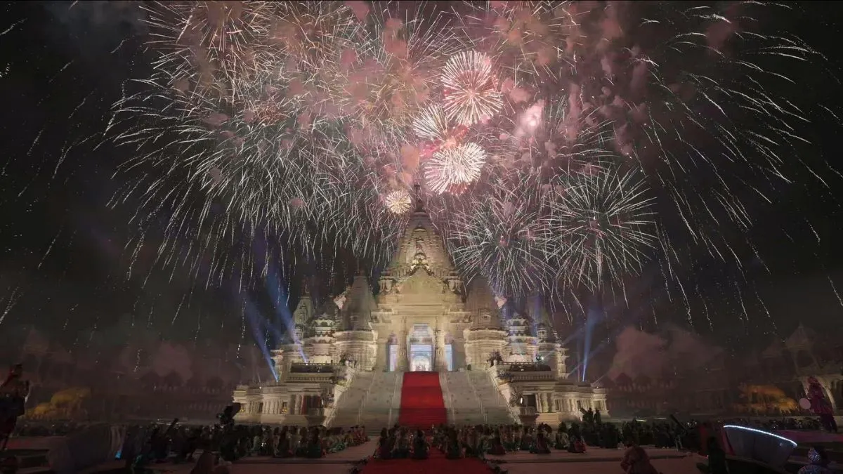 BAPS Swaminarayan Akshardham Robbinsville New Jersey