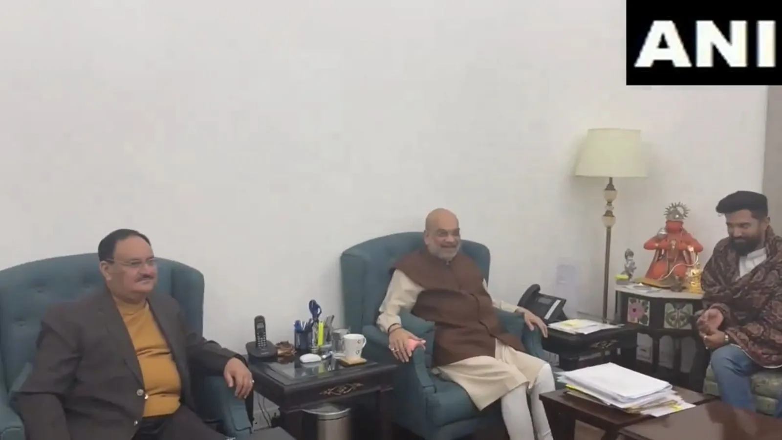 meeting between Amit Shah and Chirag Paswas