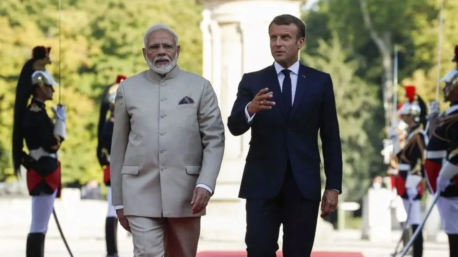 French President Emmanuel Macron and PM Narendra Modi (File Photo)