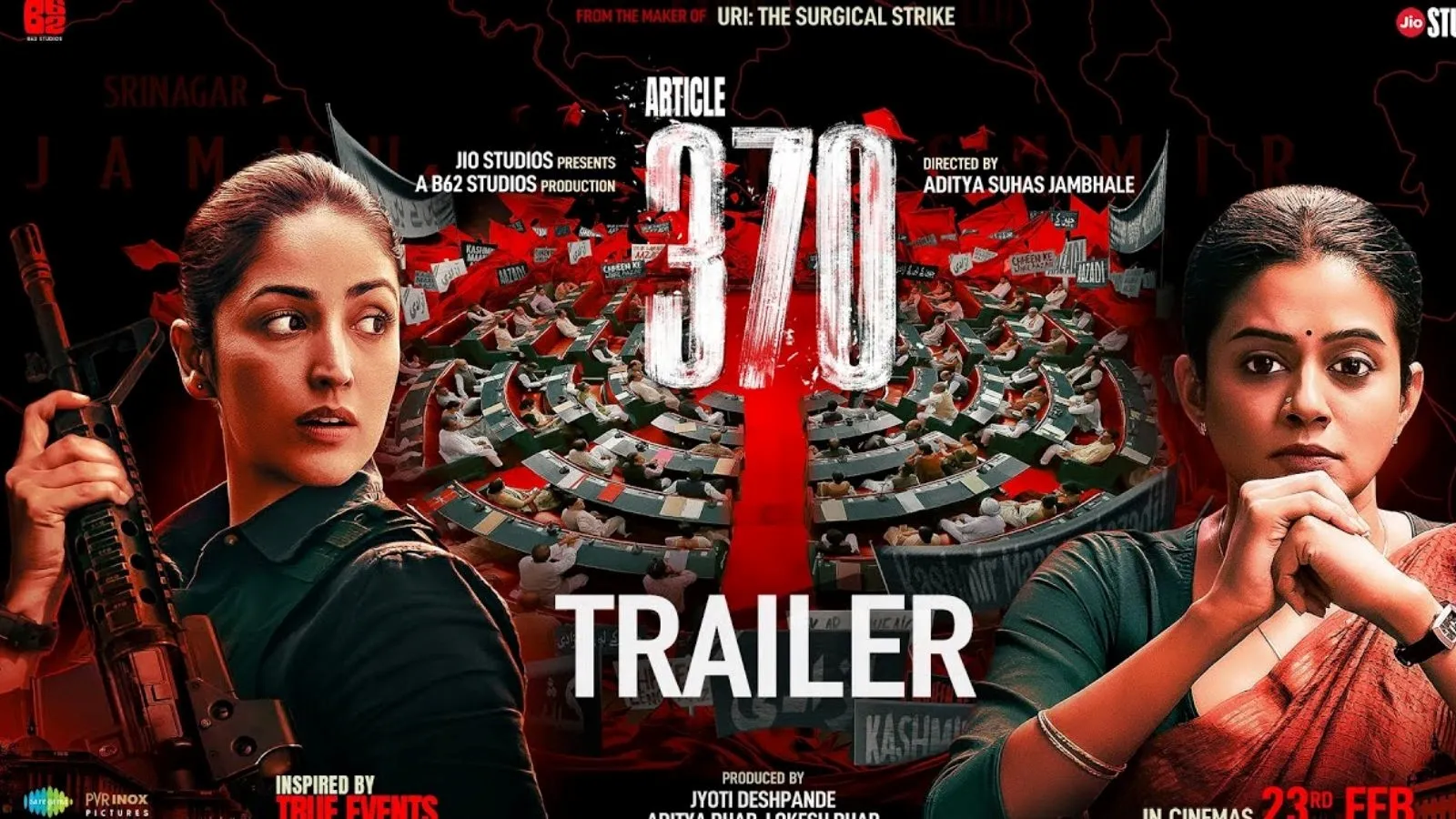 Article 370 Aditya Dhar Yami Gautam Uri The surgical Strike gujarati news