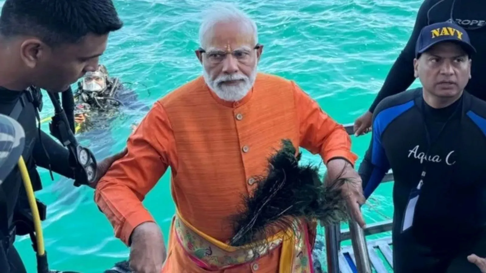  PM Narendra Modi Scuba Diving