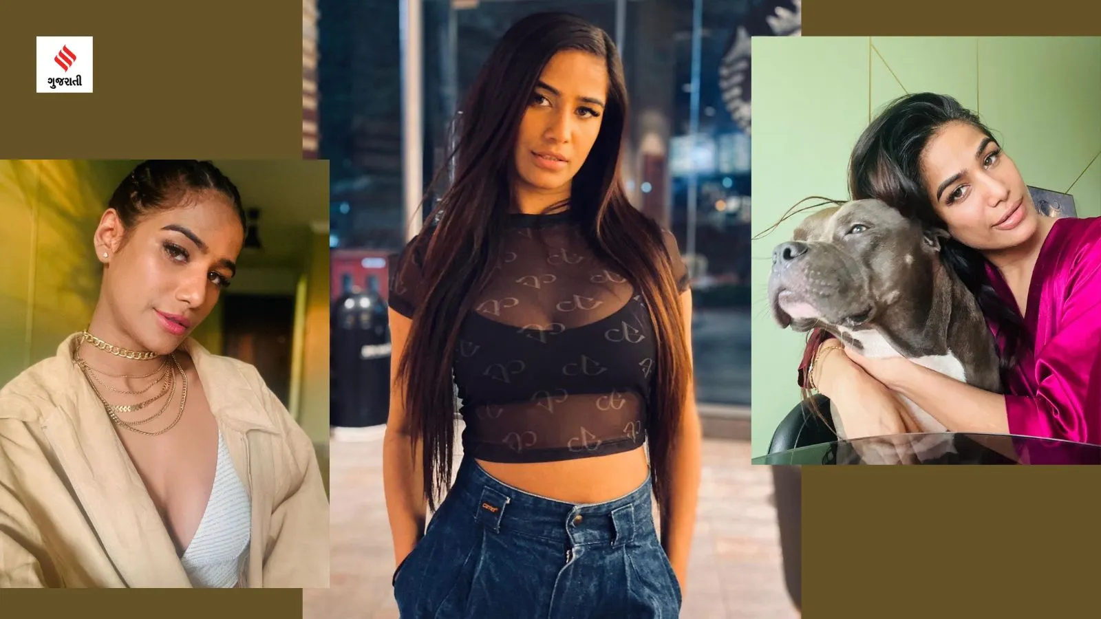 Poonam Pandey Photos passed away death cause celebrity updates gujarati news