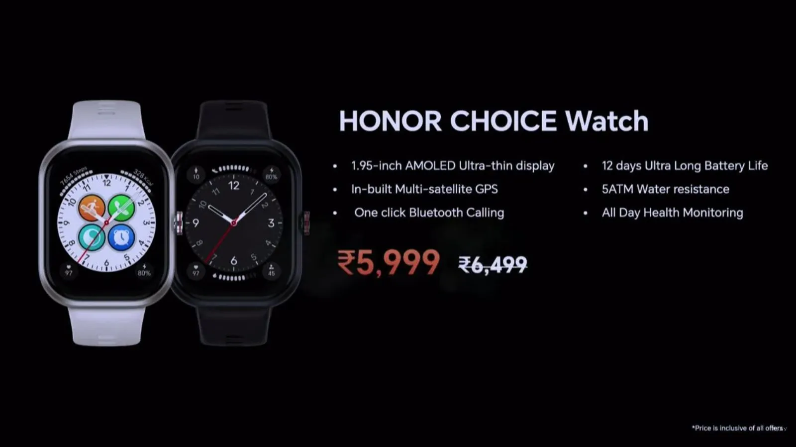 Honor Choice Watch | Honor Choice Watch price | Honor Choice Watch featurse | Honor smartwatch | honot digital watch