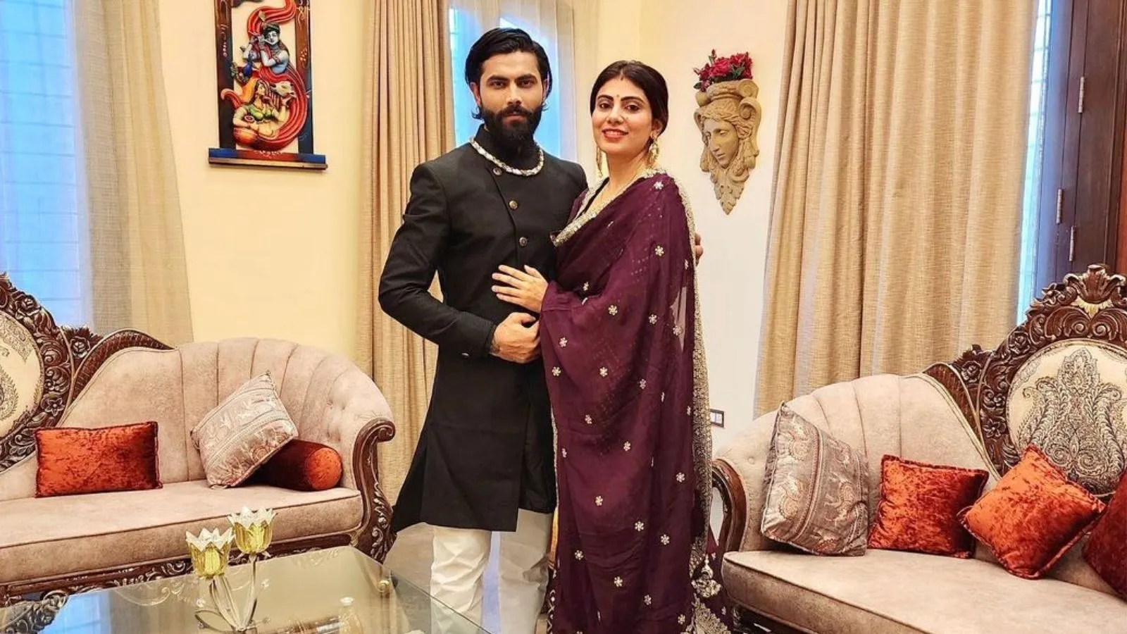 ravindra jadeja, rivaba jadeja