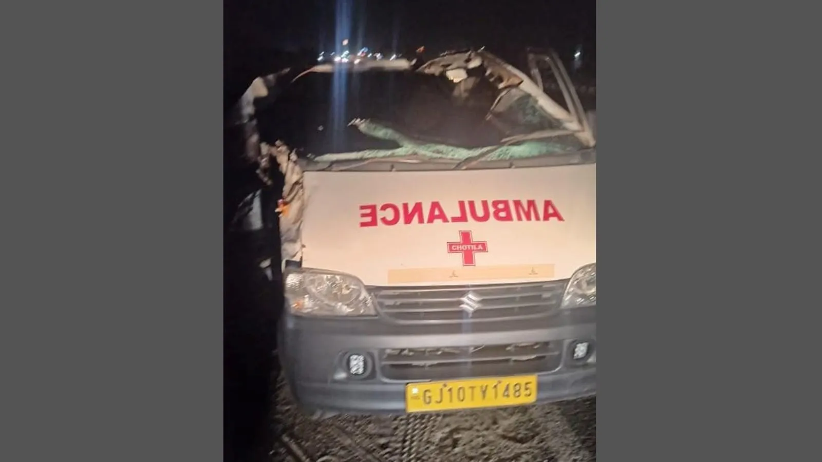 Chotila Rajkot Highway Ambulance Accident