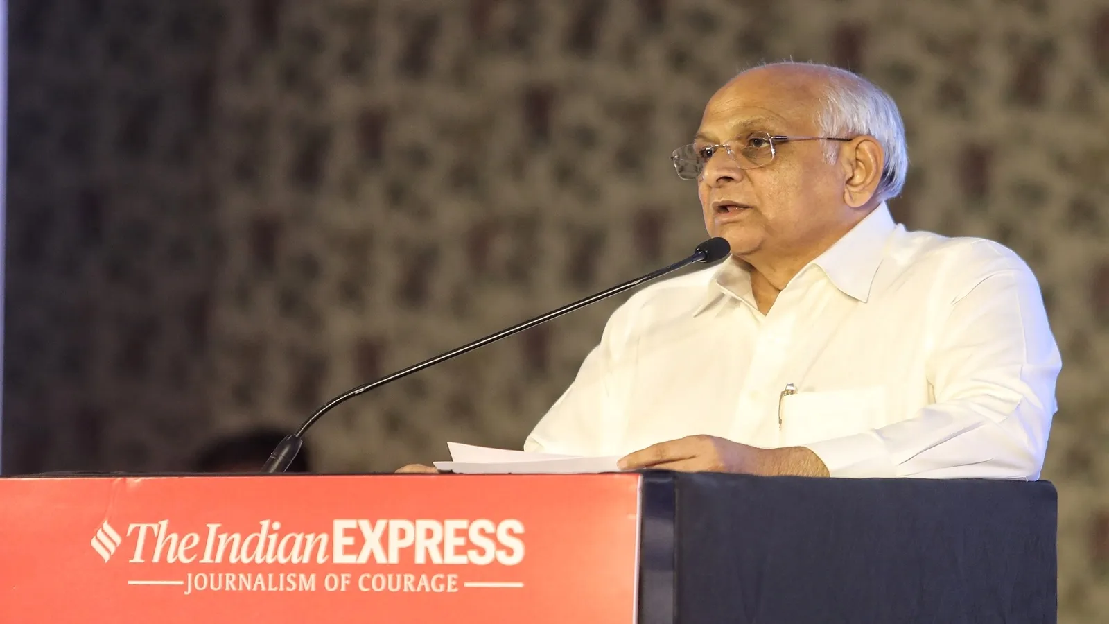 Gujarat CM Bhupendra Patel | CM Bhupendra Patel | Bhupendra Patel CM Gujarat | Bhupendra Patel Express Photo