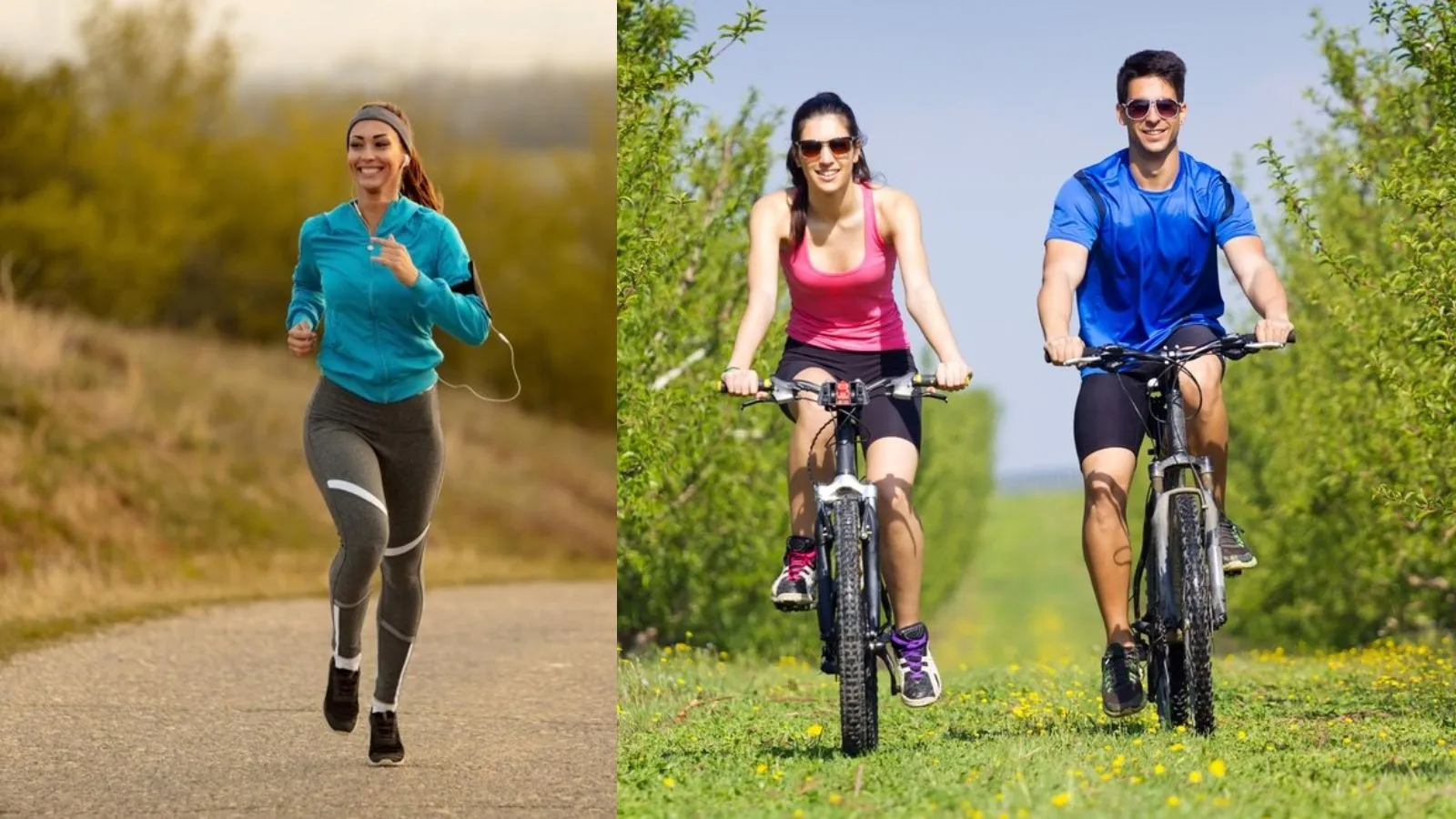 running vs cycling | jogging benefits | running benefits | cycling benefits | exercise health benefits | exercise tips | weight loss tips | exercise for weight loss