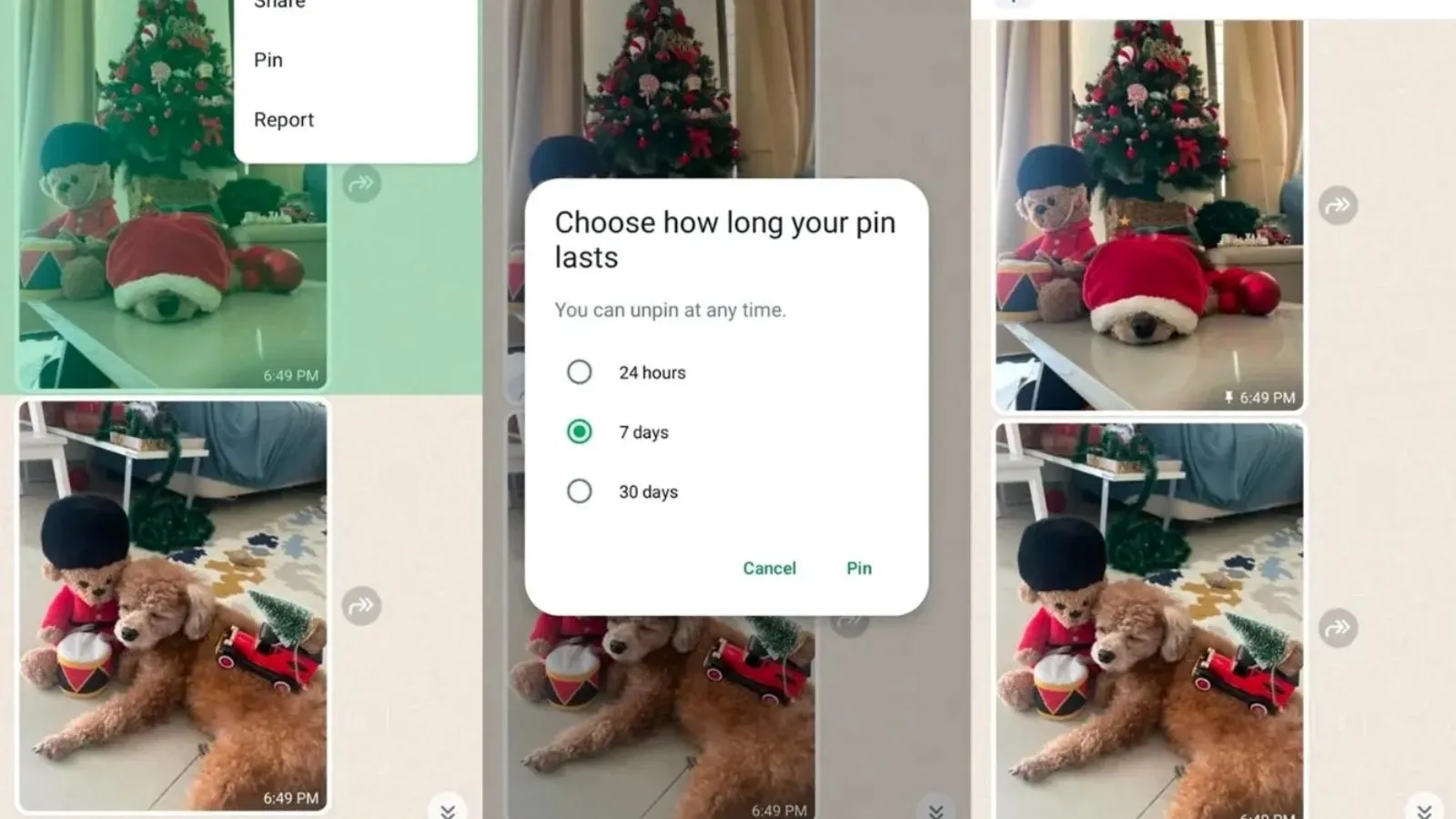 whatsapp pin messages new feature latest news