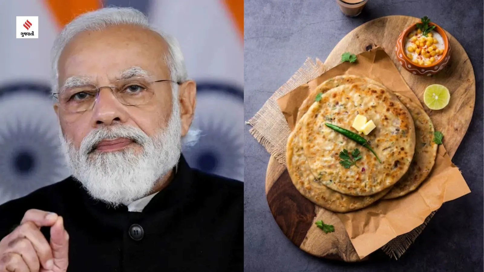 Pm modis favourite Drumstick paratha