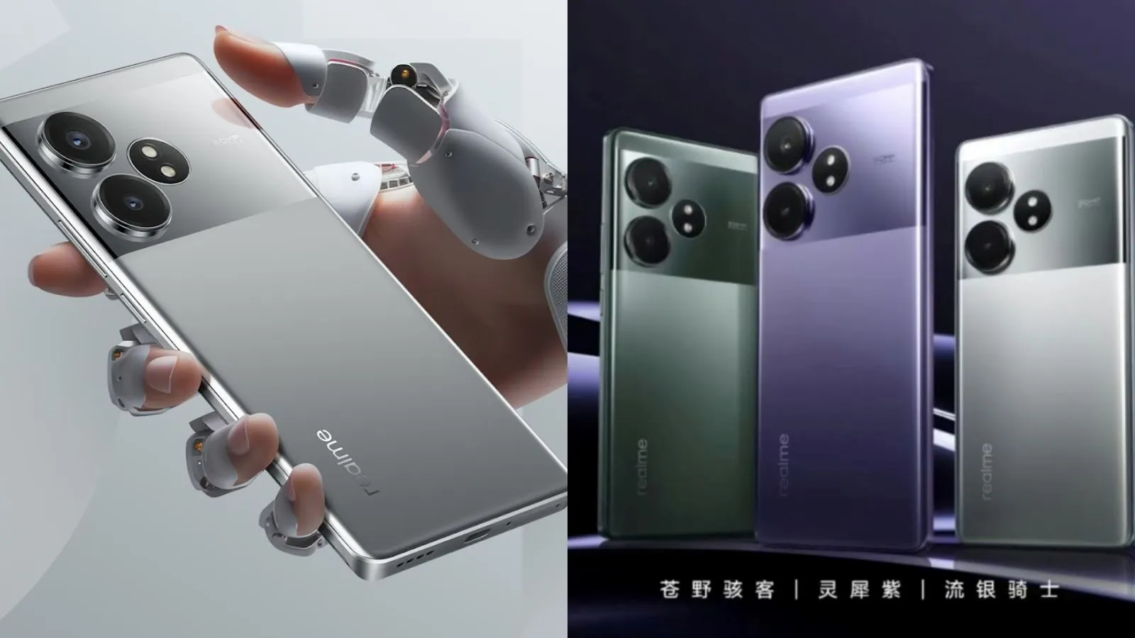 Realme GT 6T and Realme GT Neo 6 compared