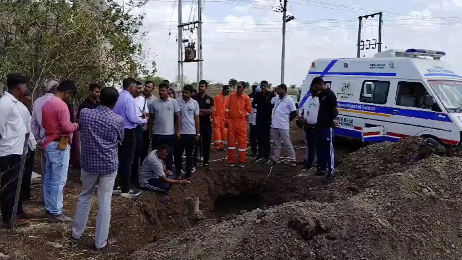 local, local news, amreli borewell accident, amreli borewell accident
