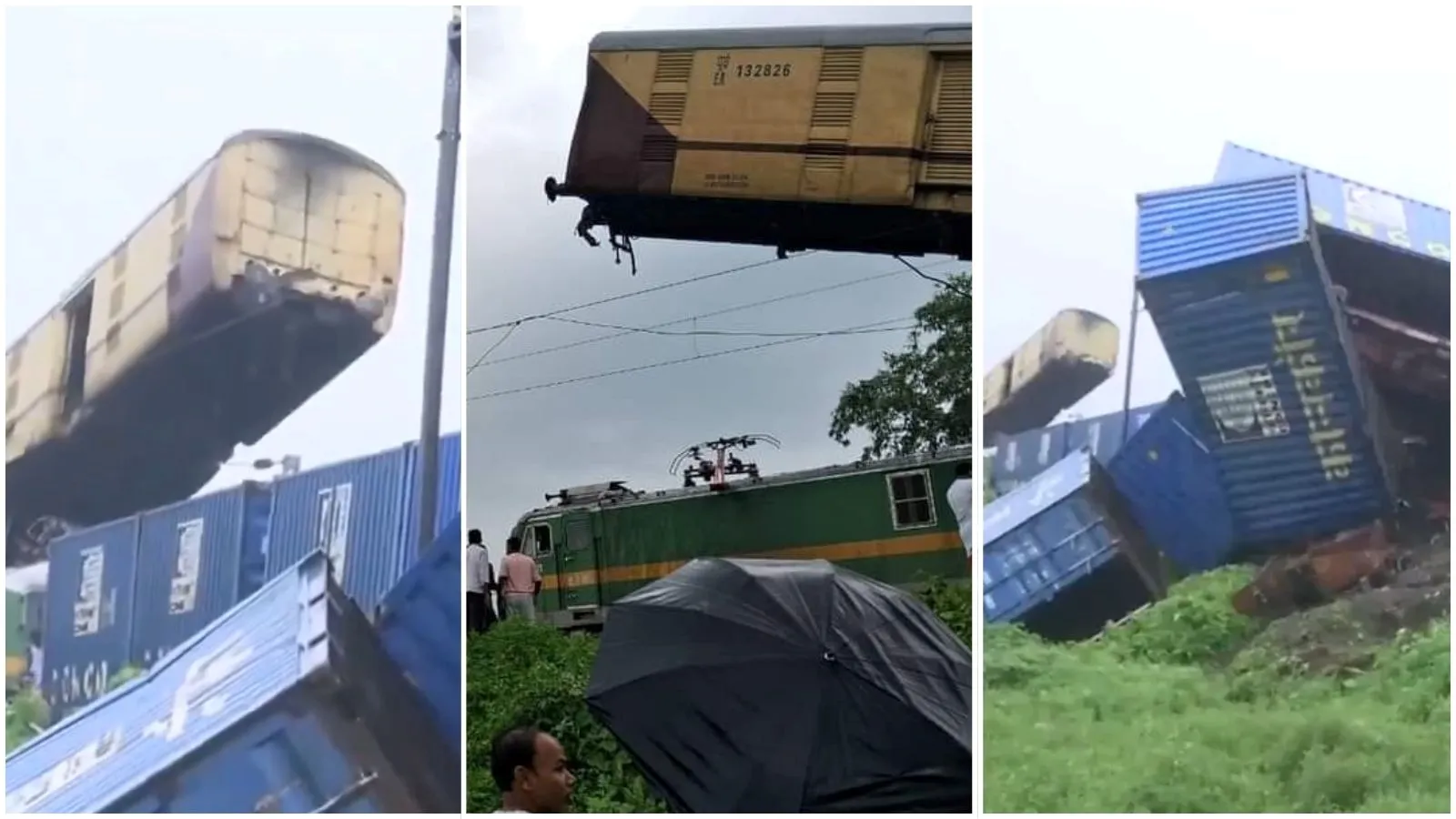 Goods train collides with Kanchenjunga Express in Bengal