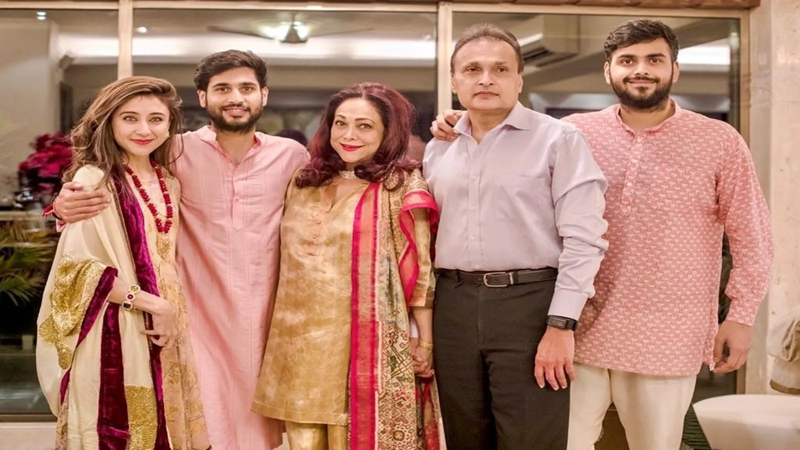 anil ambani tina ambani | anil ambani | tina ambani | anil ambani family, anil ambani net worth, anil ambani tina ambani sons | anil ambani daughter in law | Khrisha Shah | Jai Anmol Ambani | Jai Anshul Ambani