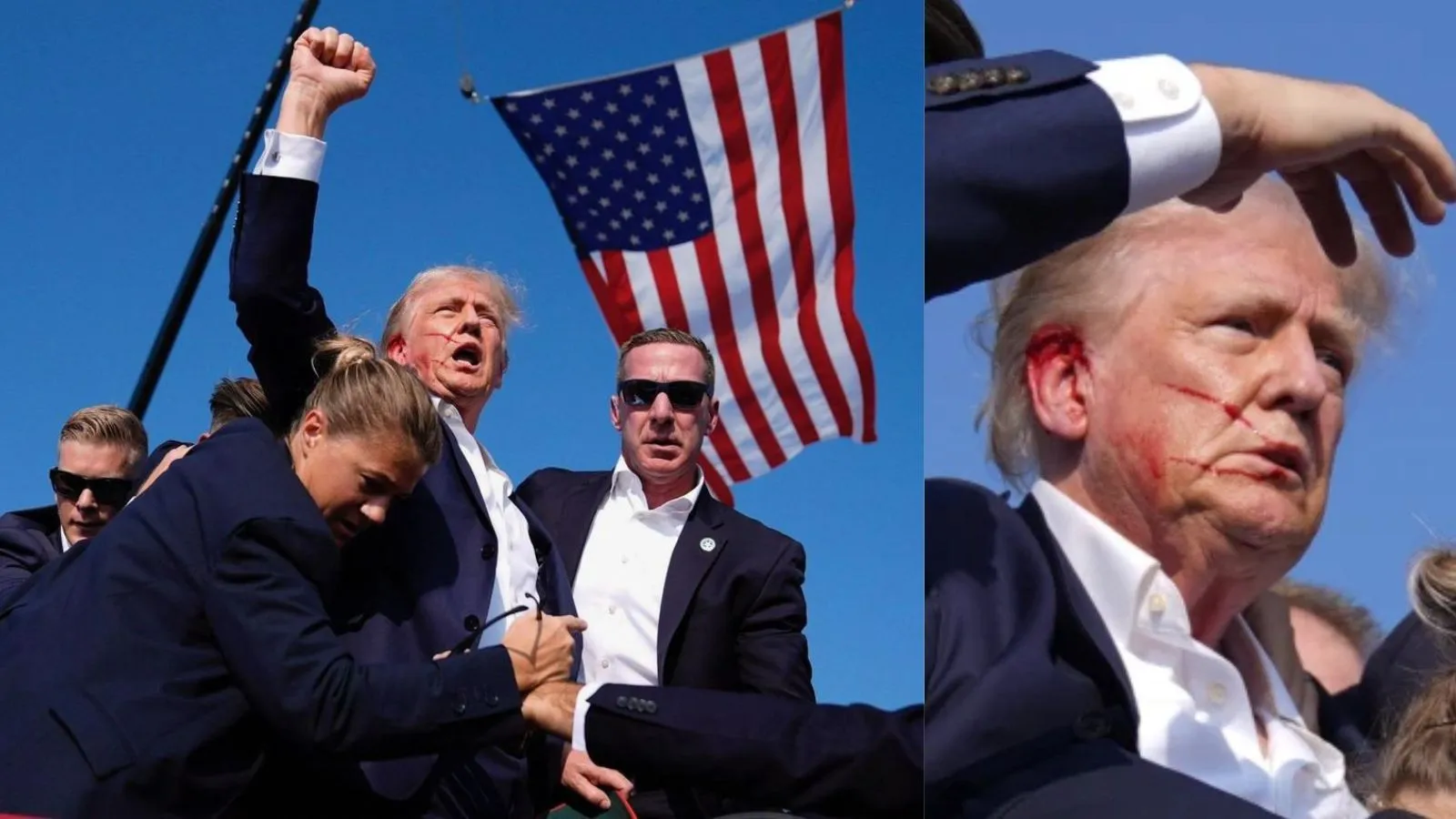 Donald Trump Shot At During Rally | Donald Trump firing | Donald Trump