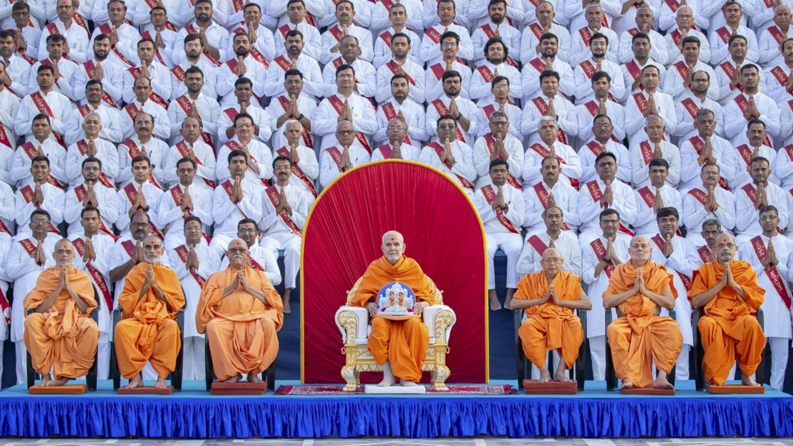 Swaminarayan Volunteer Event, Narendra Modi Stadium, Ahmedabad