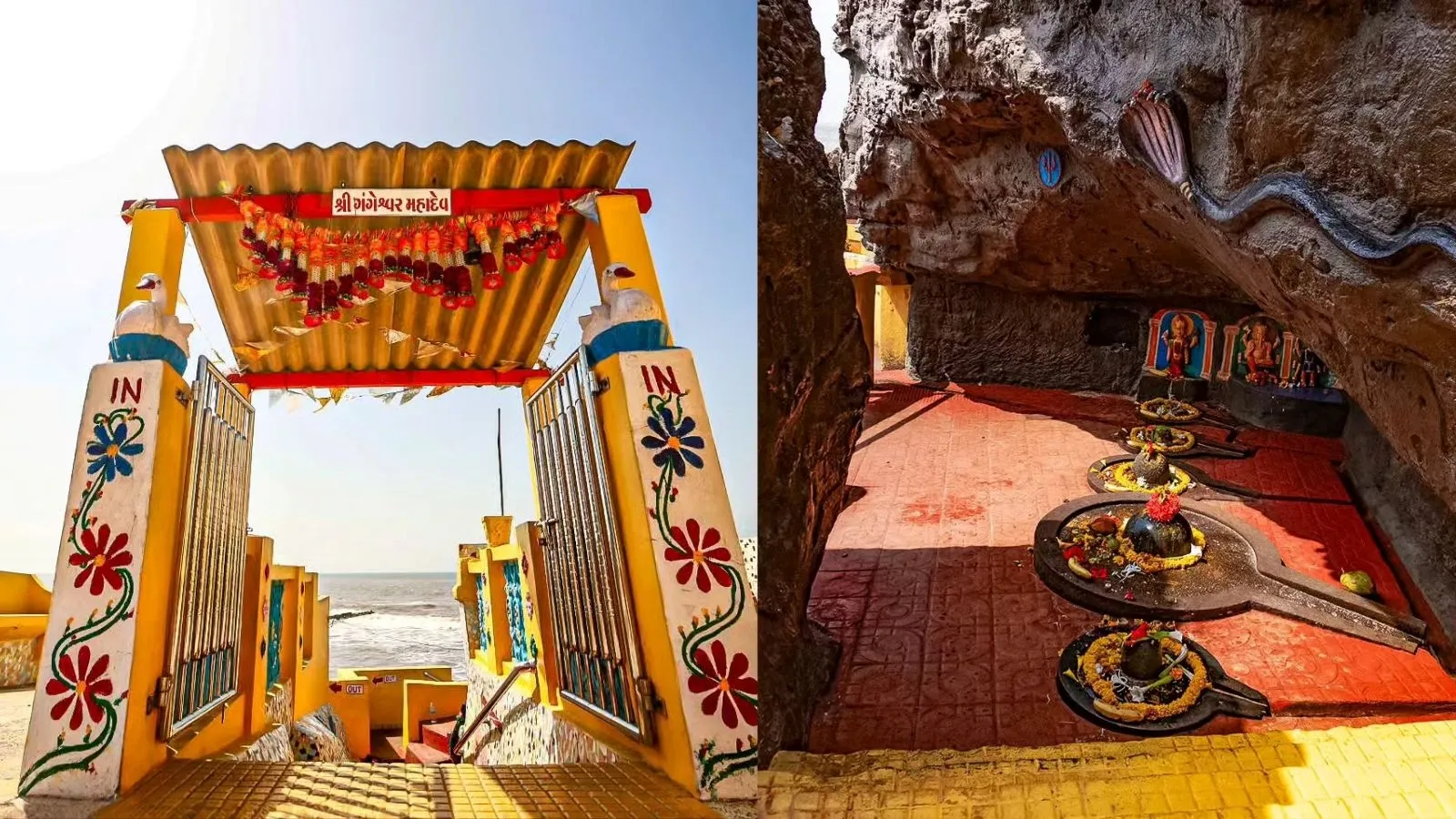 Gangeshwar Mahadev Temple, Worship of Lord Shiva, Nandi Statue