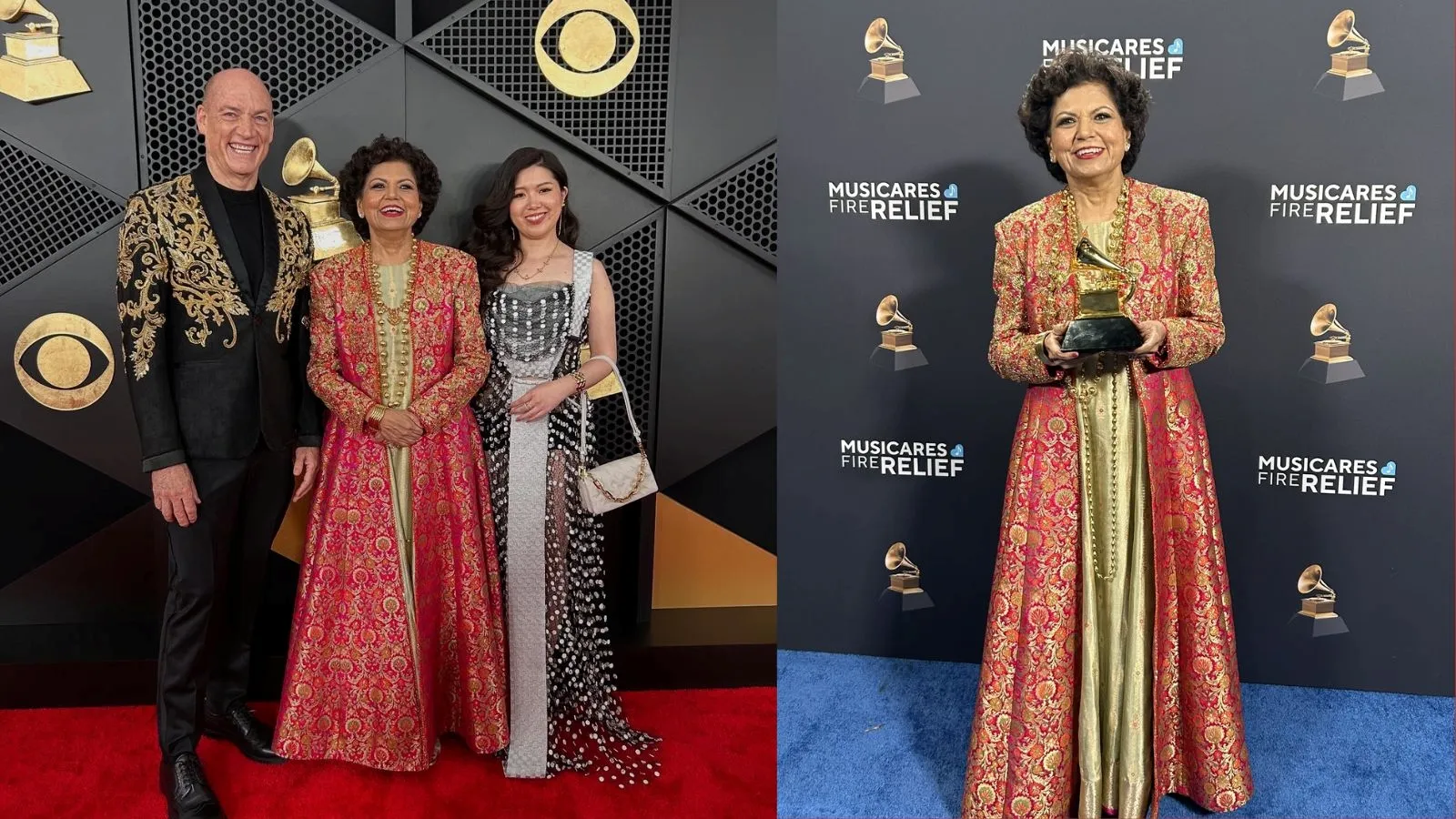 Grammys 2025 Chandrika Tandon, Chandrika Tandon Ahmedabad,