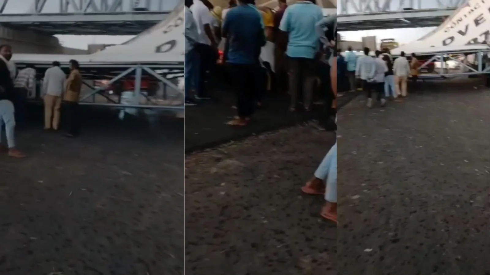 Heavy rain in Ahmedabad, rain with lightning in Ahmedabad