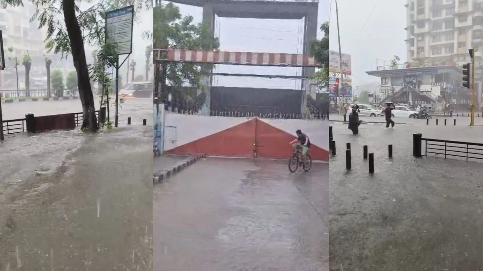 Surat Flood. Surat City Rainfall, સુરતમાં ધોધમાર વરસાદ