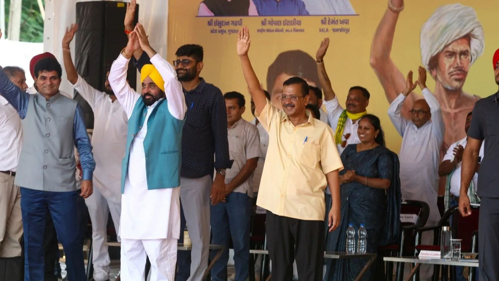 Arvind Kejriwal Gujarat tour