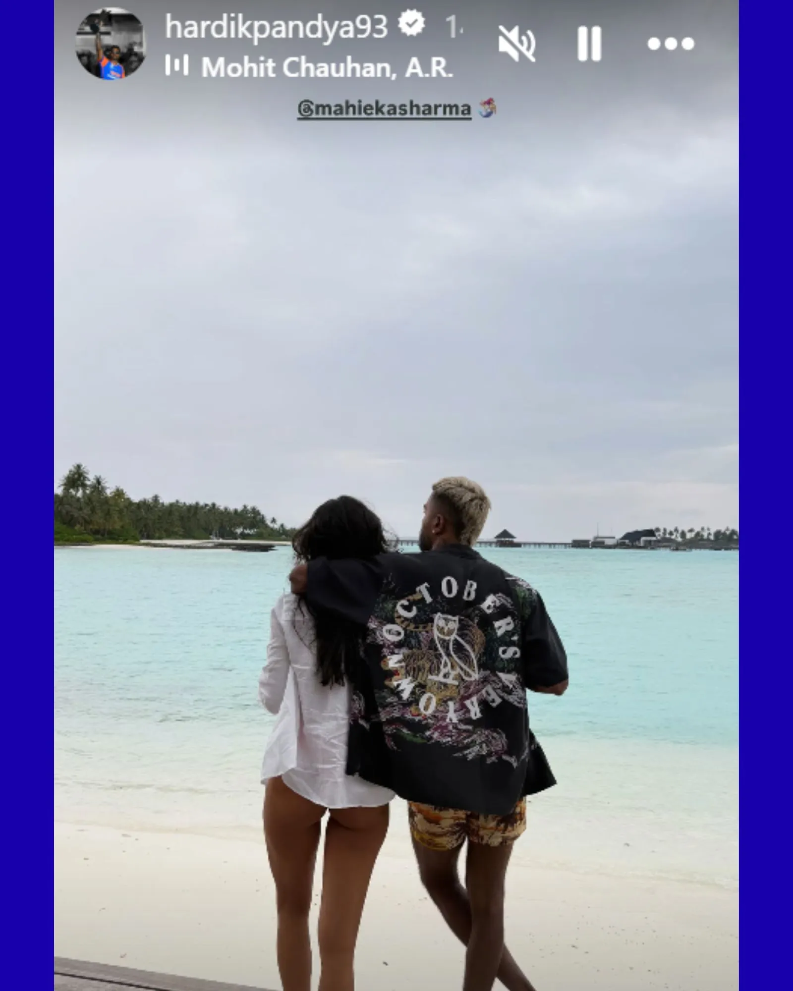 હાર્દિક પંડ્યાની ગર્લફ્રેન્ડ માહિકા શર્મા ઇન્સ્ટાગ્રામ અપડેટ્સ પોસ્ટ ફોટા મનોરંજન