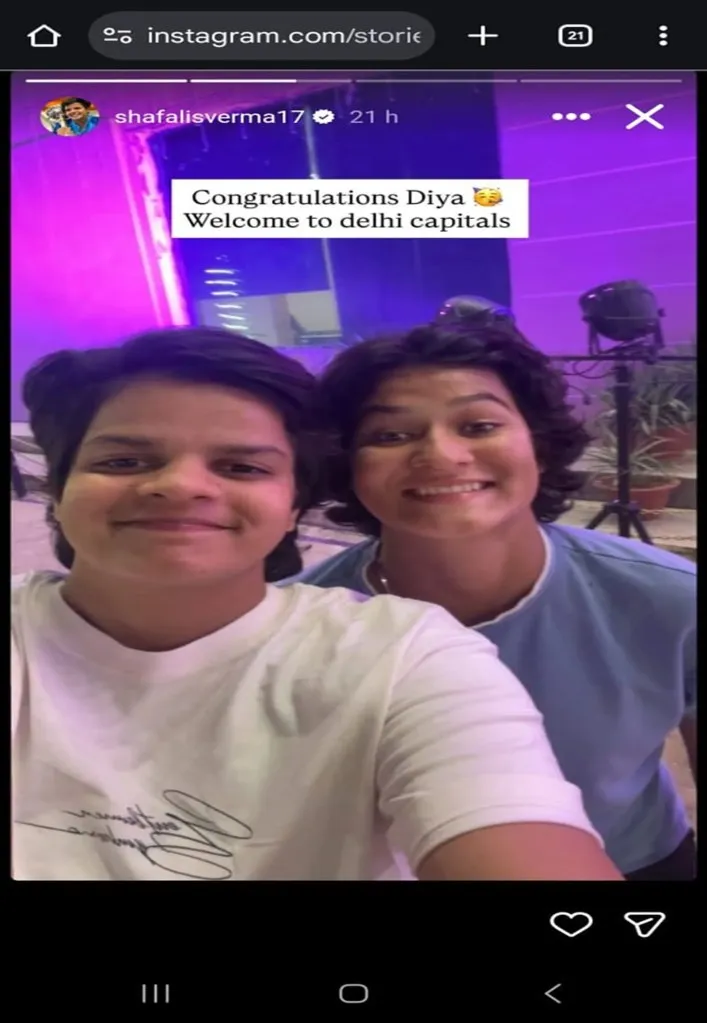 Wpl 2026 youngest player diya yadav