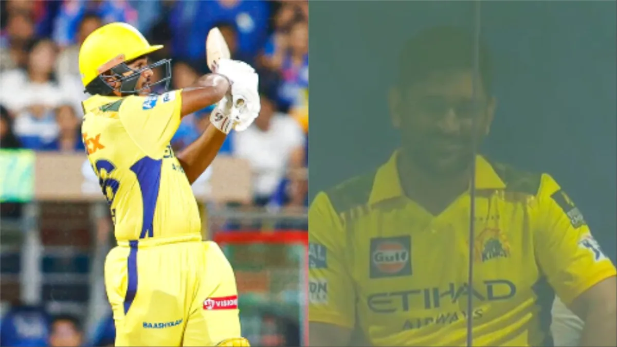 Ayush Mhatre, MS Dhoni