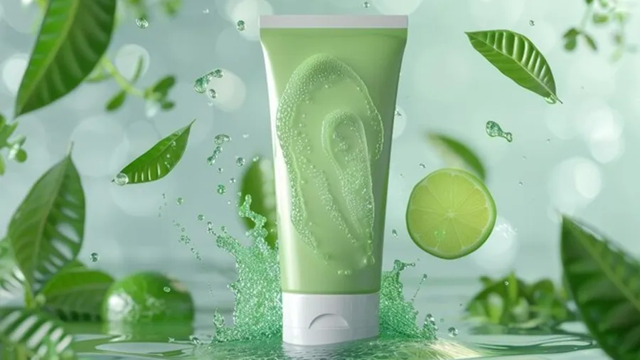 Face Wash With Green Gram