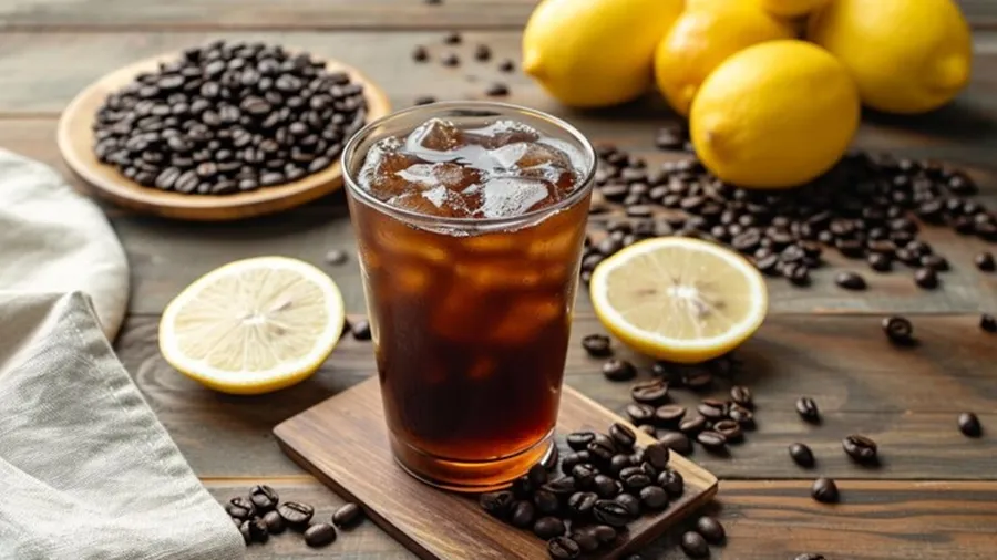 Easy Lemon Cold Coffee