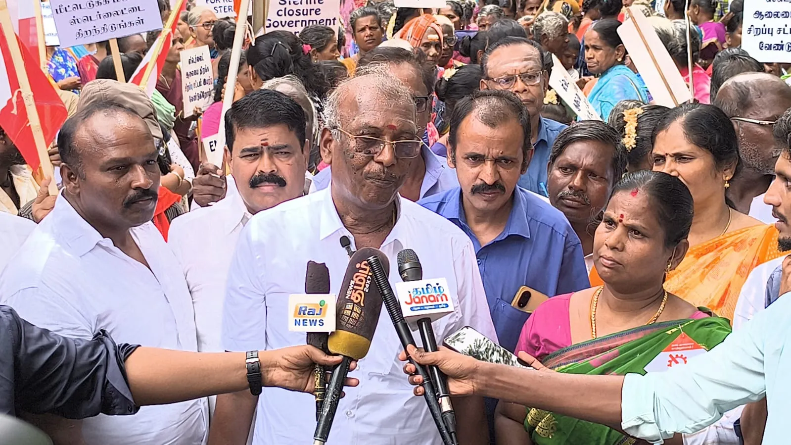 chennai protest