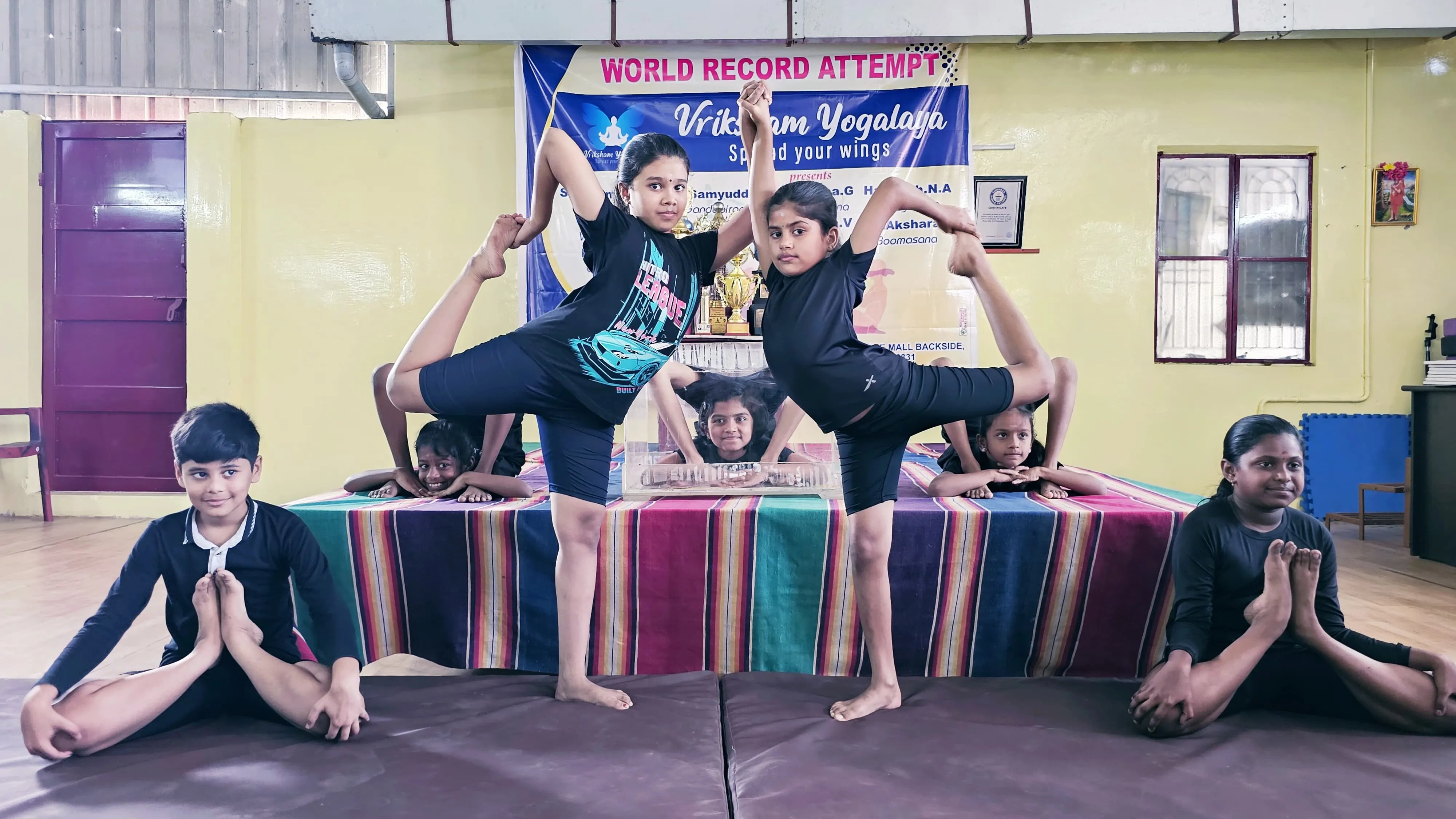 set a new record in yoga 
