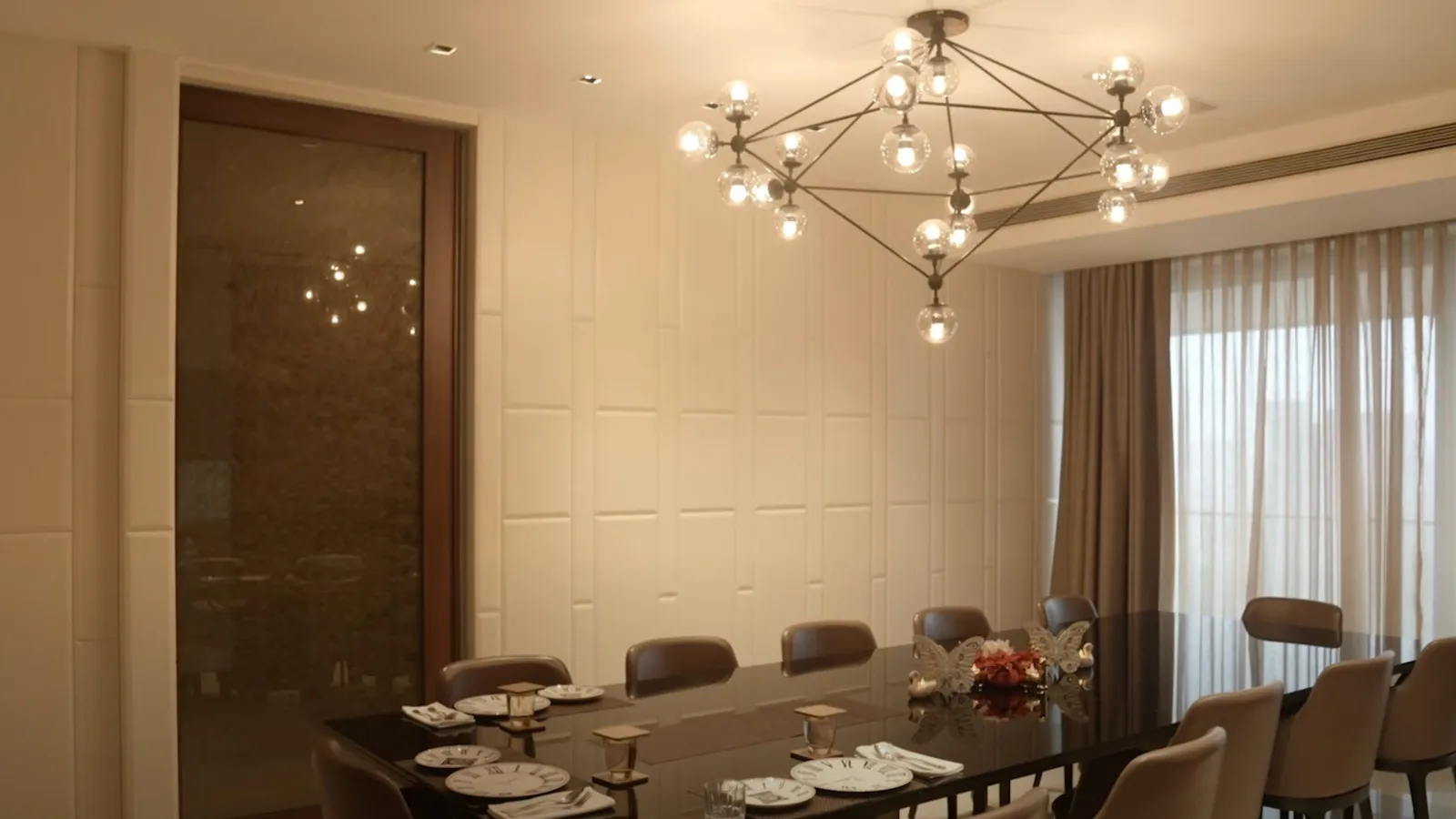 A look inside Jackky Bhagnani and Rakul Preet Singh’s apartment. (Pic: Farah Khan/YT)