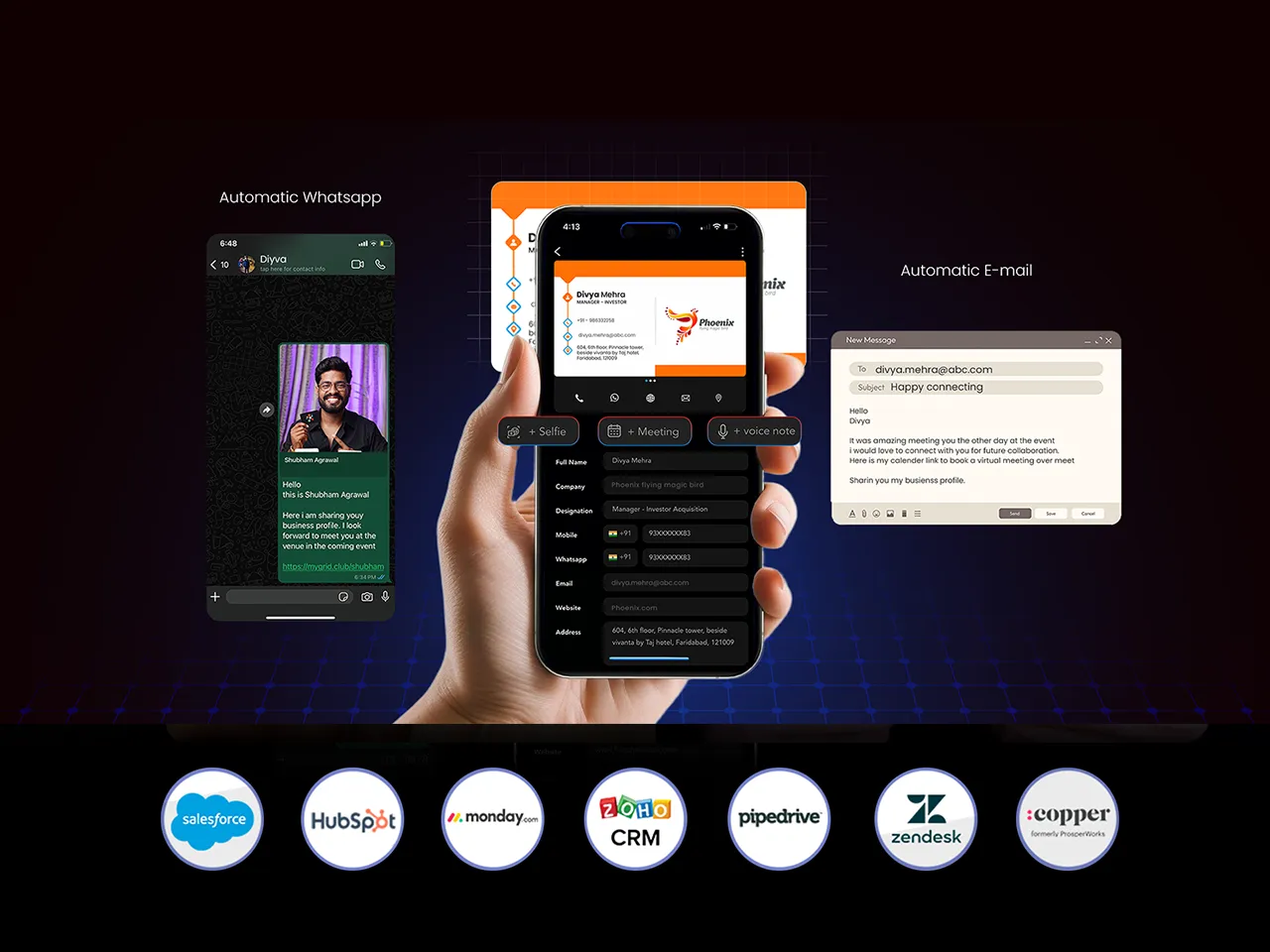 WhatsApp bot that scans paper business cards and streamlines contacts