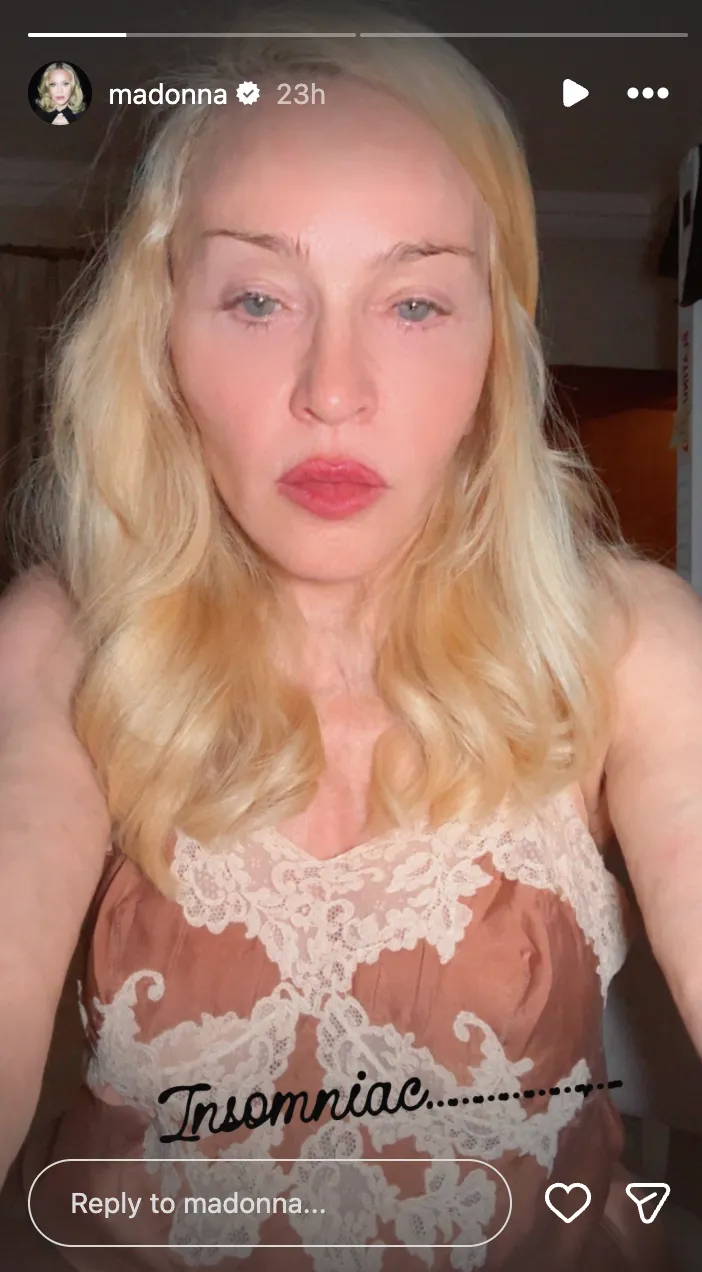 Madonna Posts Rare Makeup-Free Hanukkah Selfie - Parade