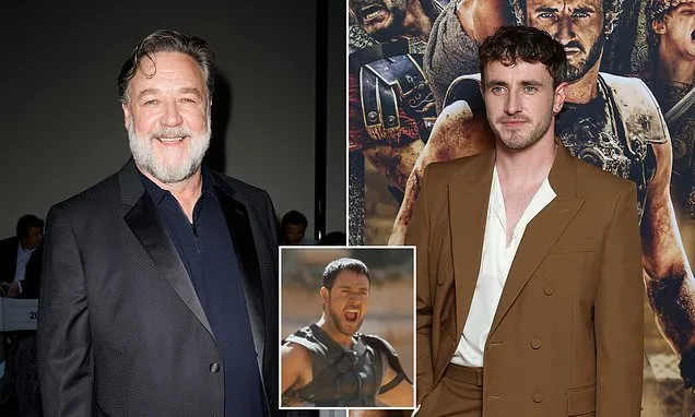 Russell Crowe to fight Roman Empire again in new action epic The Last Druid  - as Gladiator II gets Oscar buzz | Daily Mail Online