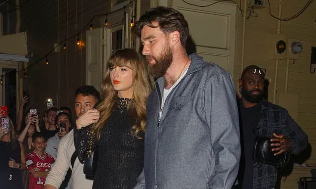 The surprising dish Taylor Swift and Travis Kelce shared on Super Bowl date  night in New Orleans | Daily Mail Online