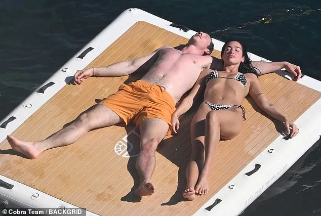 Dua Lipa and fianc&eacute; Callum Turner can't keep their hands off each other as  they share a passionate kiss during romantic Amalfi Coast getaway | Daily  Mail Online