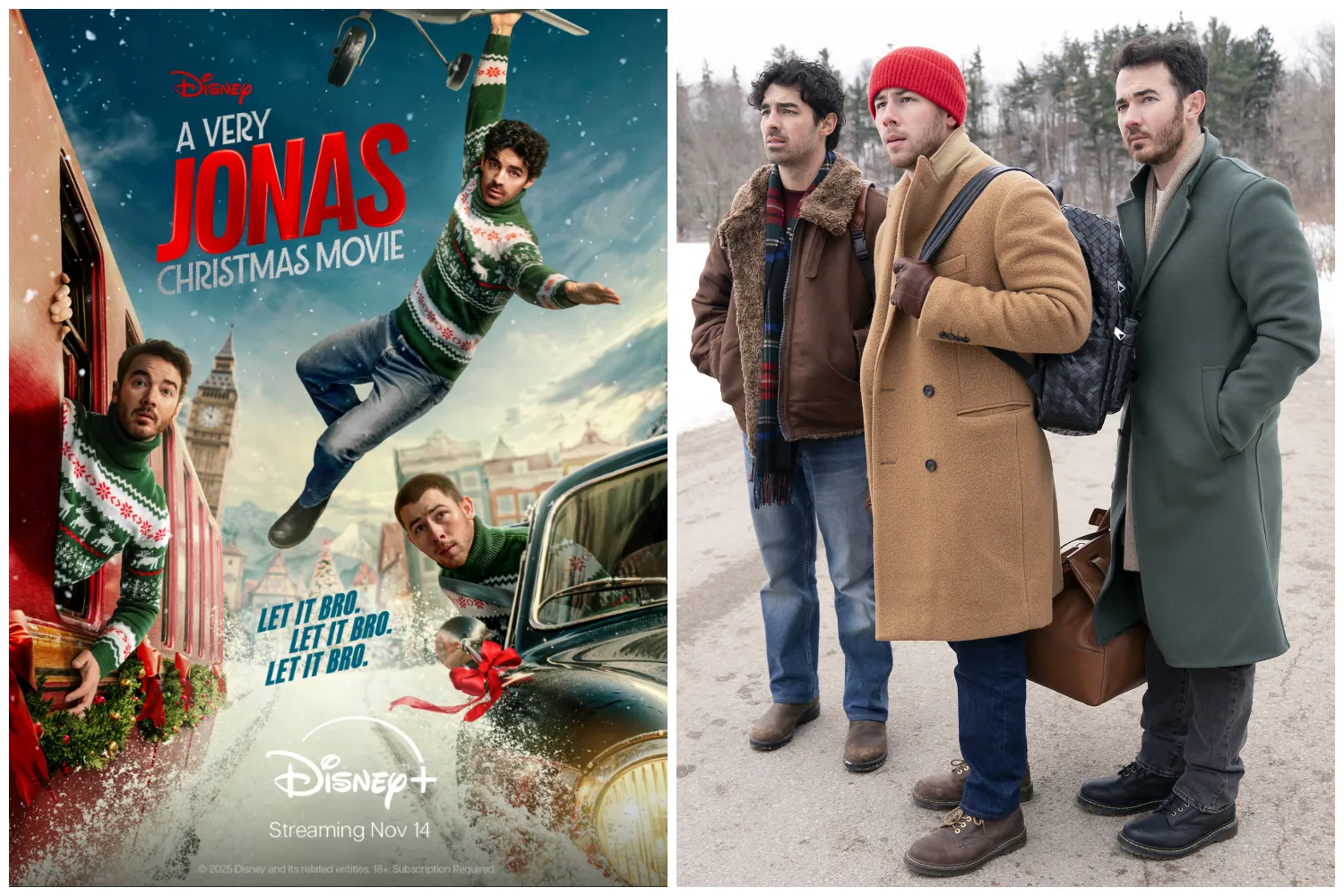 Jonas Brothers fans go wild as teaser trailer drops for Disney's A Very  Jonas Christmas Movie | The Standard